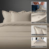 Luxury 800 Thread Count 100% Cotton Duvet Cover Set - USA QUEEN
