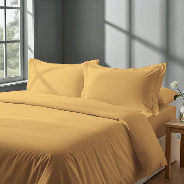 Premium 400 Thread Count 100% Cotton Duvet Cover Set - USA QUEEN