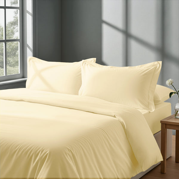 Premium 400 Thread Count 100% Cotton Duvet Cover Set - USA FULL