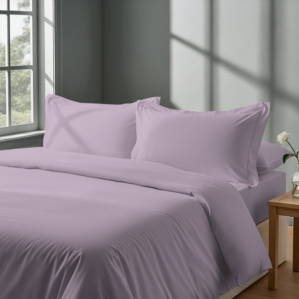 Premium 400 Thread Count 100% Cotton Duvet Cover Set - USA TWIN