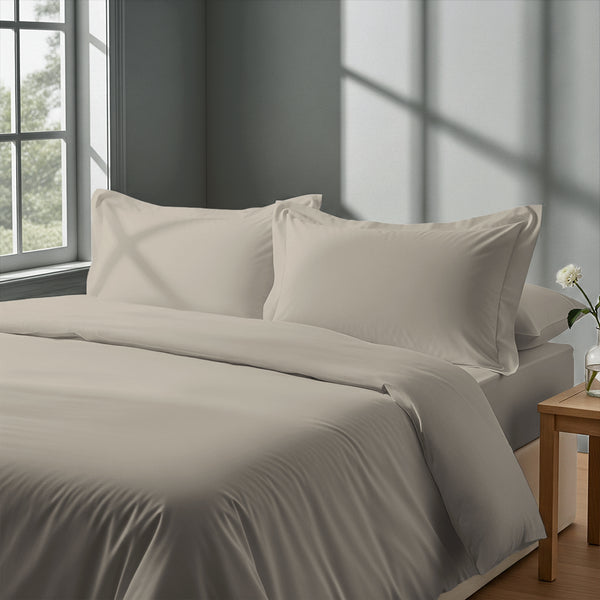 Premium 400 Thread Count 100% Cotton Duvet Cover Set - USA FULL