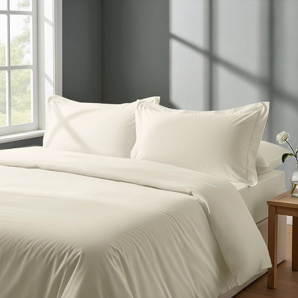 Luxury 800 Thread Count 100% Cotton Duvet Cover Set - USA QUEEN