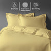 Deluxe 600 Thread Count 100% Cotton Duvet Cover Set - USA KING