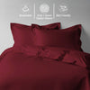 Deluxe 600 Thread Count 100% Cotton Duvet Cover Set - USA KING