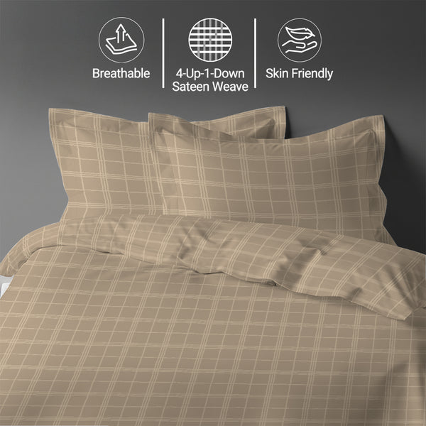 Premium 300 Thread Count 100% Cotton Duvet Cover Set - USA FULL