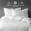 Premium 300 Thread Count 100% Cotton Duvet Cover Set - USA FULL
