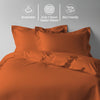Premium 400 Thread Count 100% Cotton Duvet Cover Set - USA QUEEN
