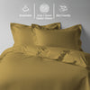 Premium 400 Thread Count 100% Cotton Duvet Cover Set - USA FULL