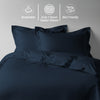 Premium 400 Thread Count 100% Cotton Duvet Cover Set - USA TWIN