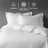 Premium 400 Thread Count 100% Cotton Duvet Cover Set - USA KING