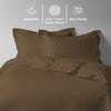 Premium 400 Thread Count 100% Cotton Duvet Cover Set - USA FULL