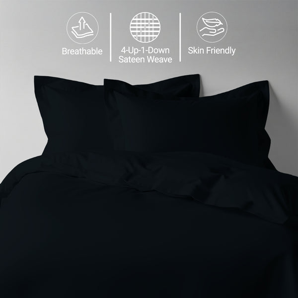 Luxury 800 Thread Count 100% Cotton Duvet Cover Set - USA KING
