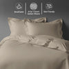 Luxury 800 Thread Count 100% Cotton Duvet Cover Set - USA KING