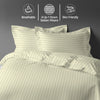 Premium 300 Thread Count 100% Cotton Duvet Cover Set - USA TWIN