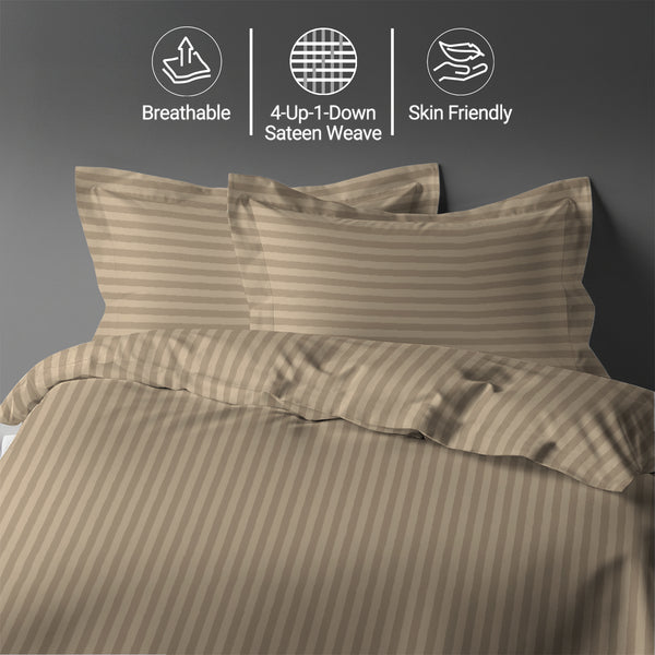 Premium 300 Thread Count 100% Cotton Duvet Cover Set - USA FULL