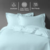 Royale 1000 Thread Count 100% Cotton Duvet Cover Set - USA QUEEN