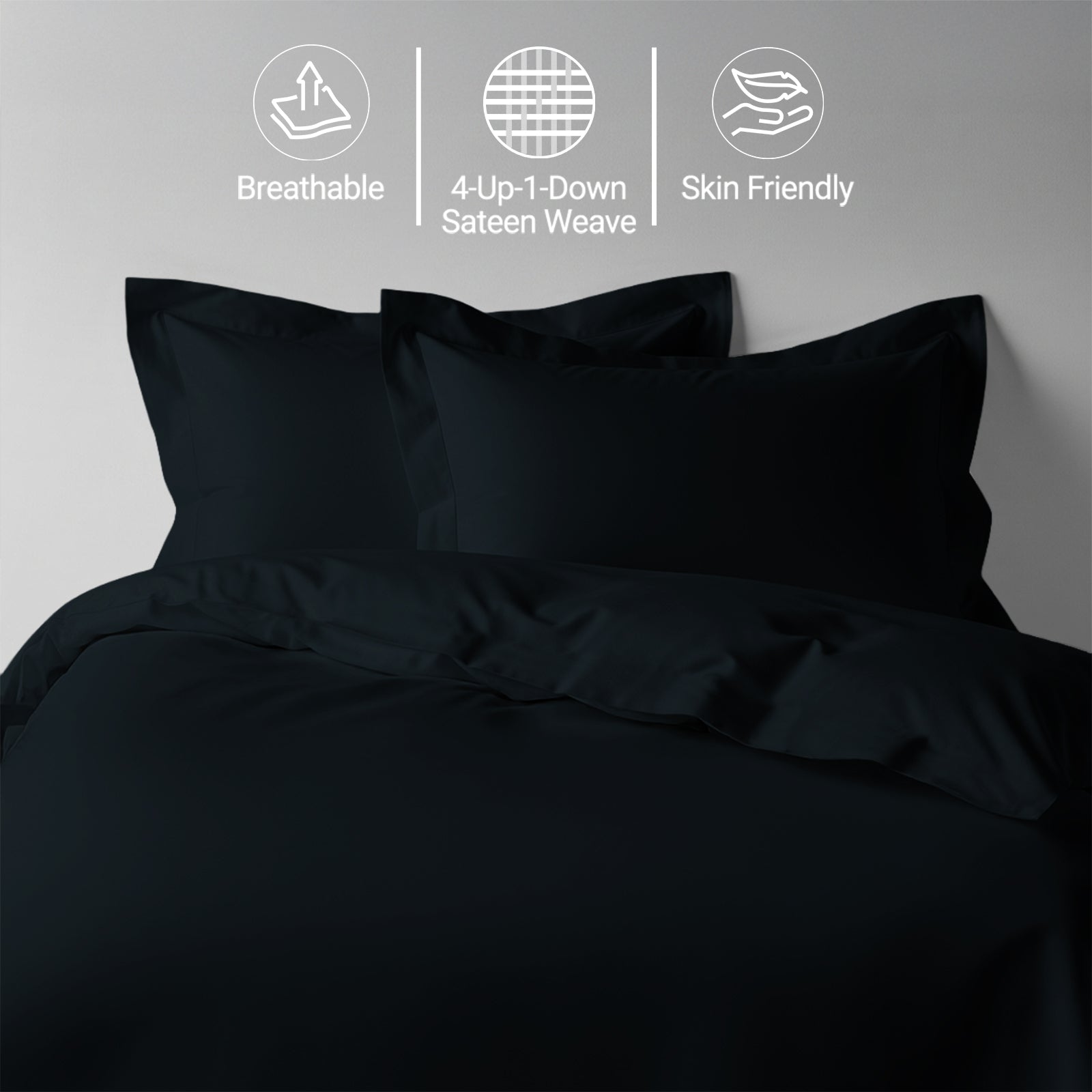 Deluxe 600 Thread Count 100% Cotton Duvet Cover Set