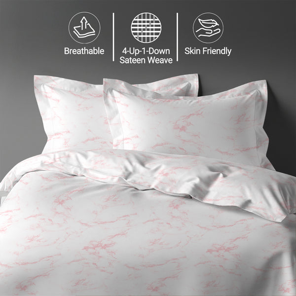 Premium 400 Thread Count 100% Cotton Duvet Cover Set - USA FULL