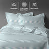 Permium 400 Thread Count 100% Cotton Duvet Cover Set