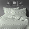 Premium 400 Thread Count 100% Cotton Duvet Cover Set - USA QUEEN