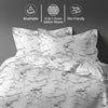 Premium 400 Thread Count 100% Cotton Duvet Cover Set - USA QUEEN