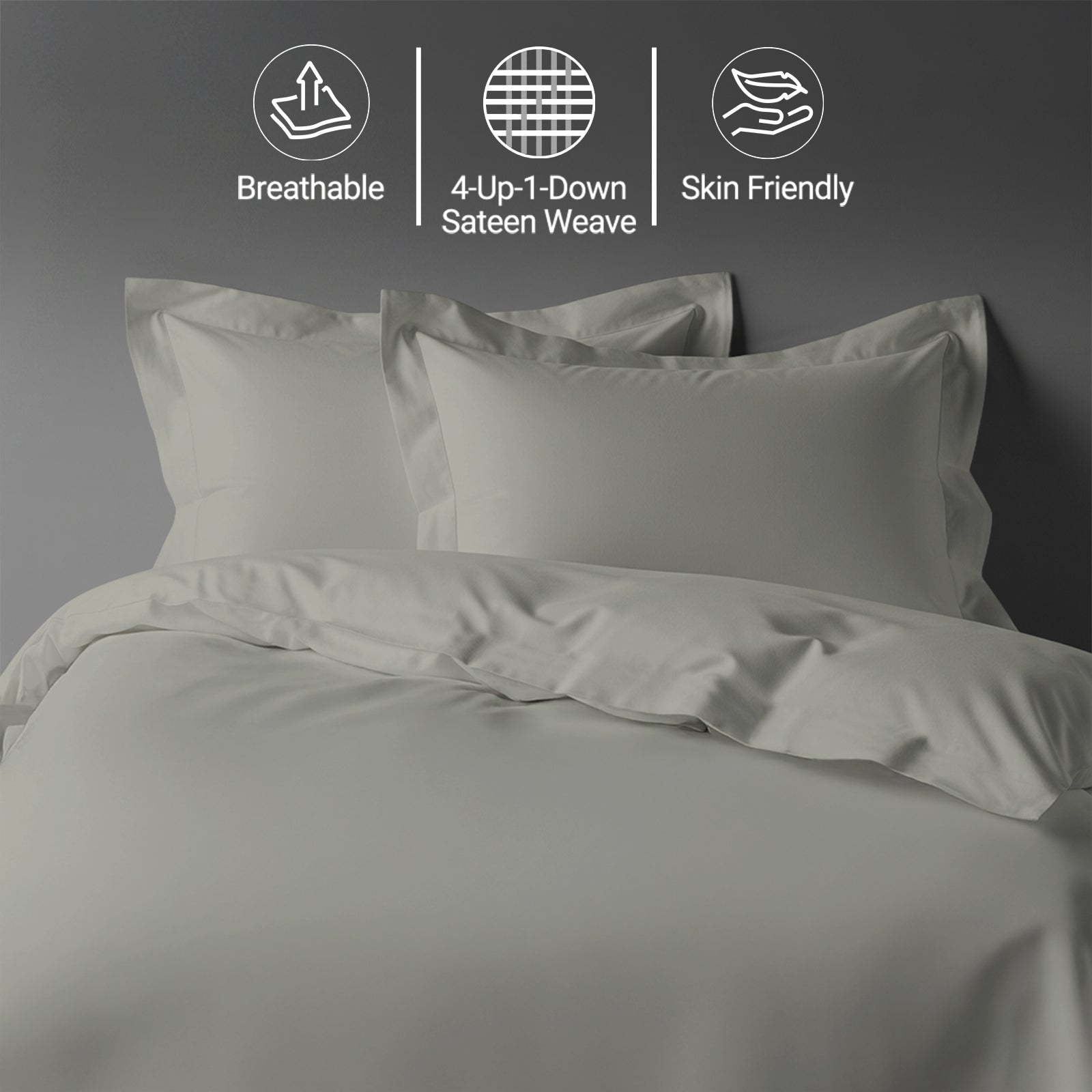 Deluxe 600 Thread Count 100% Cotton Duvet Cover Set