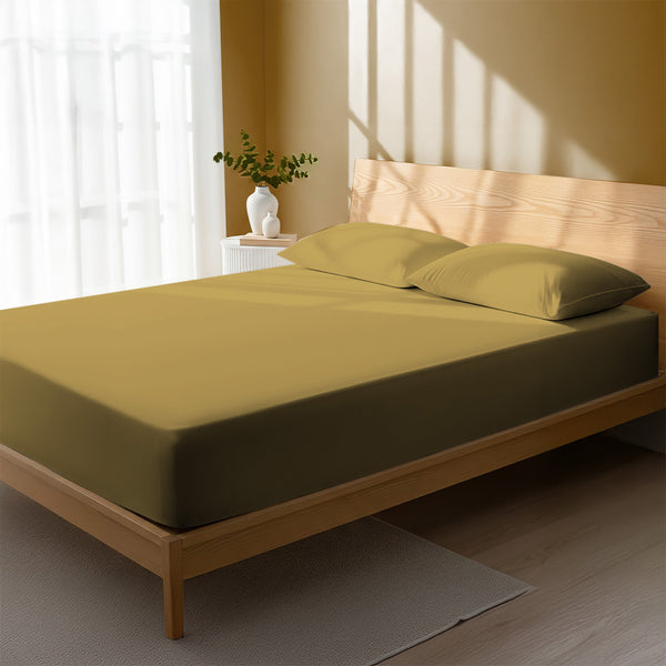 Premium 400 Thread Count 100% Cotton Fitted Sheet - USA FULL