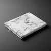 Pizuna Linens Marble White super king size cotton flat sheet 400 thread count soft and breathable

