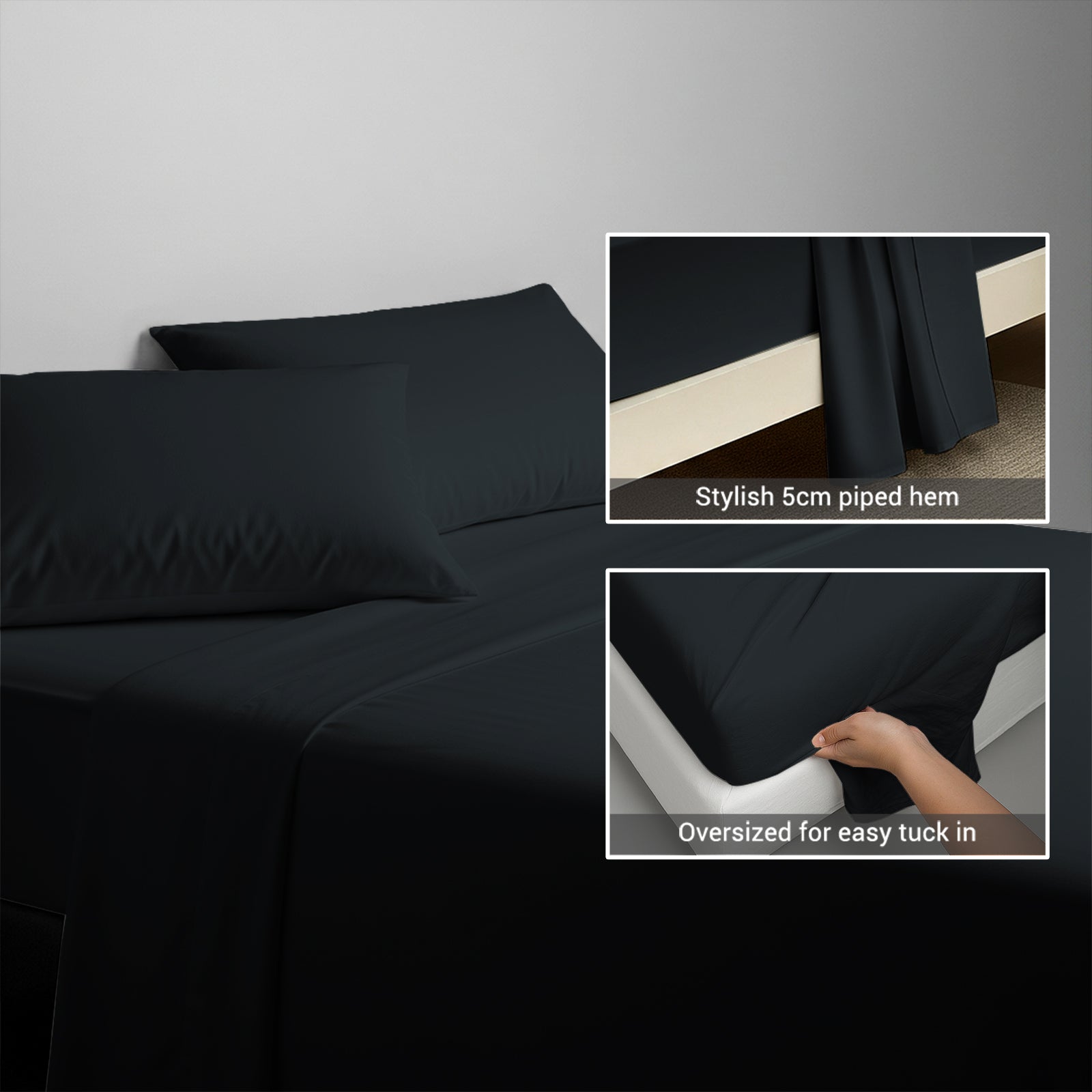 Premium 400 Thread Count 100% Cotton Flat Sheet