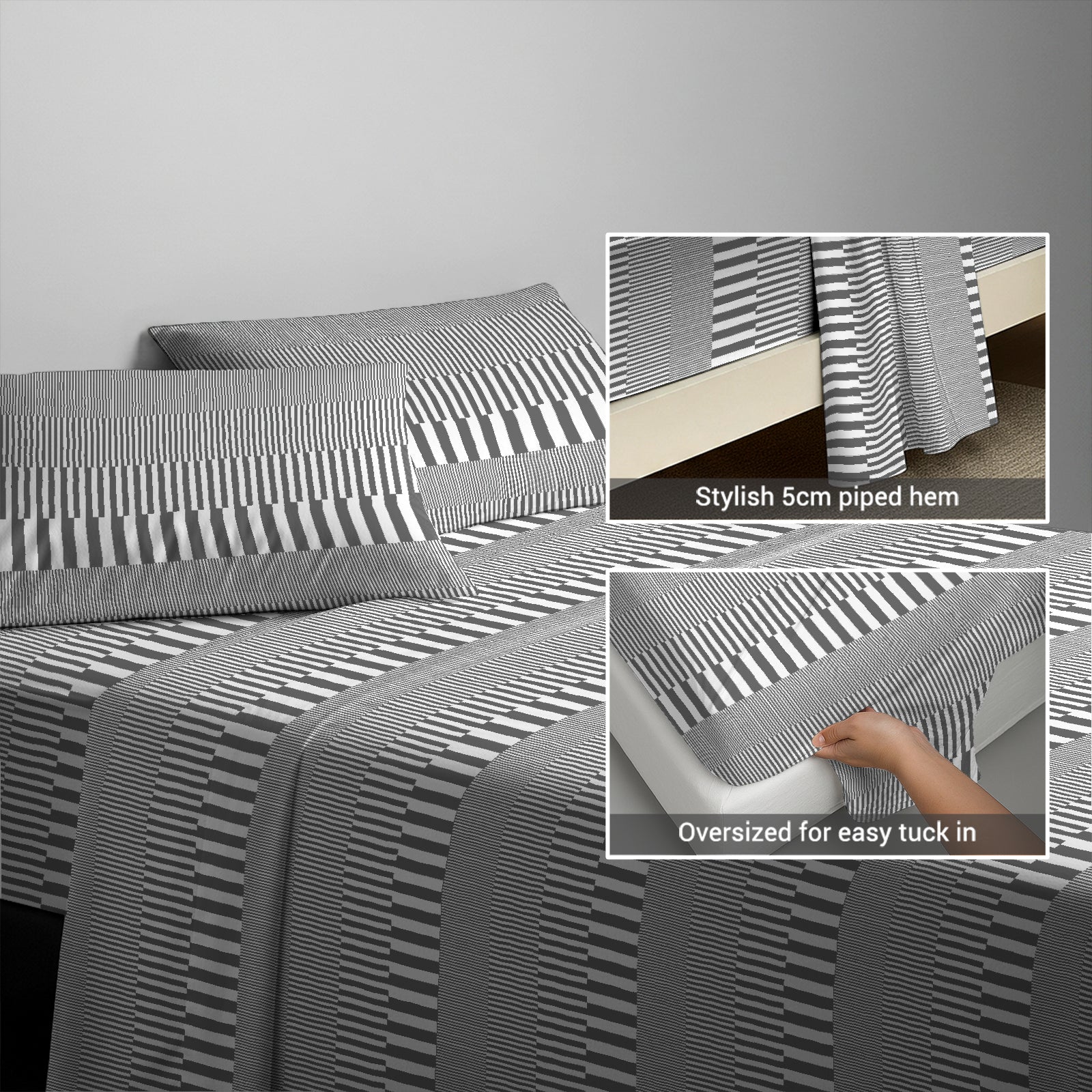 Premium 400 Thread Count 100% Cotton Flat Sheet