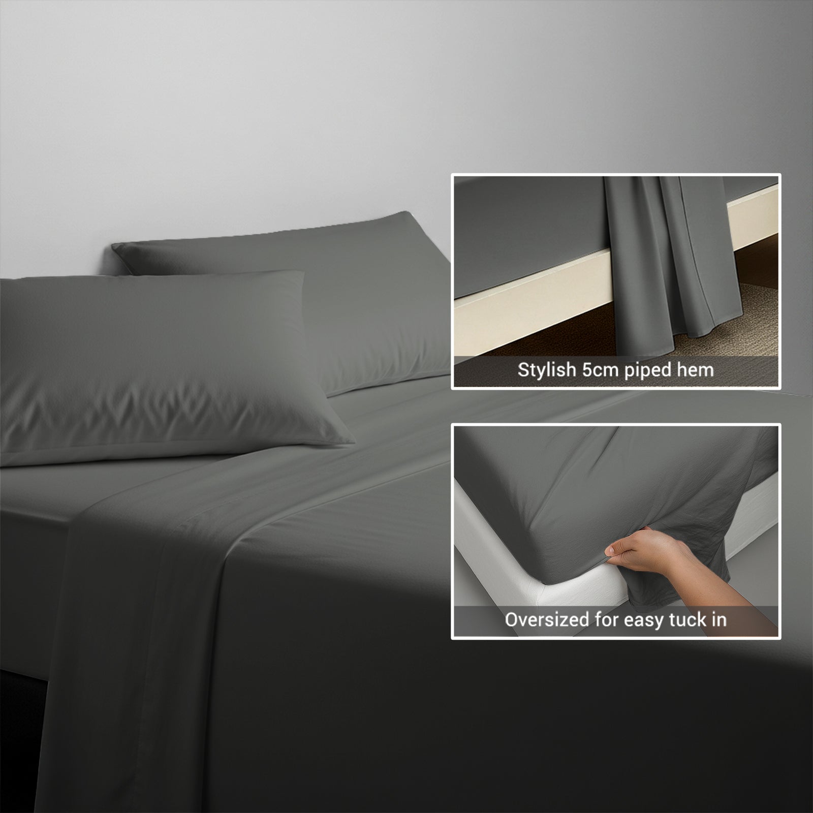Premium 400 Thread Count 100% Cotton Flat Sheet