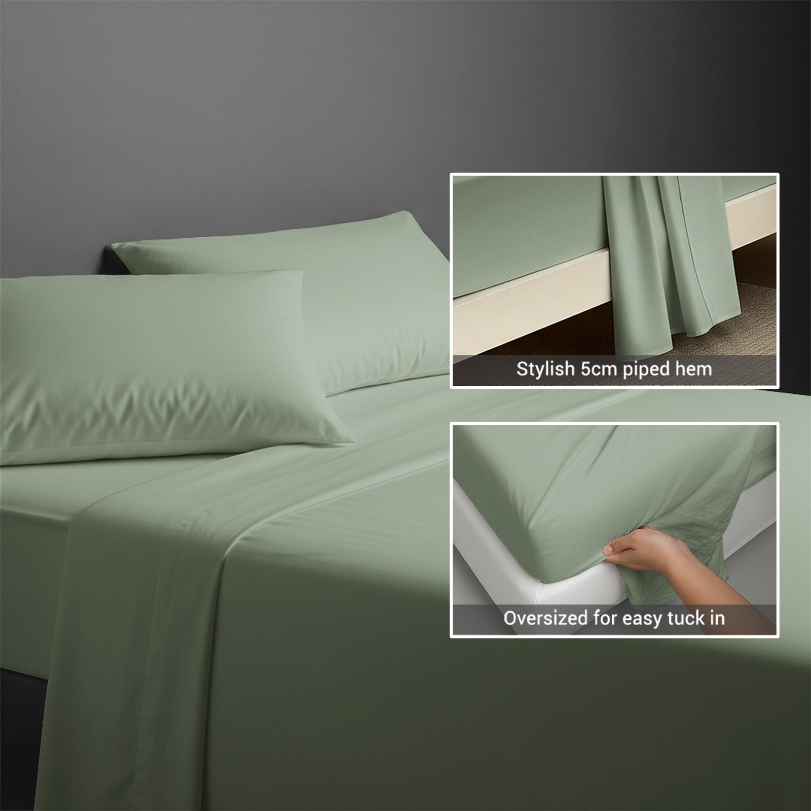 Premium 400 Thread Count 100% Cotton Flat Sheet