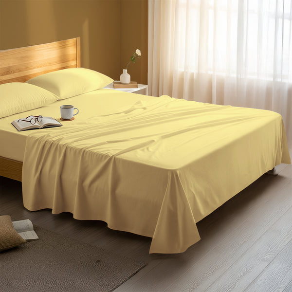 Premium 400 Thread Count 100% Cotton Flat Sheet