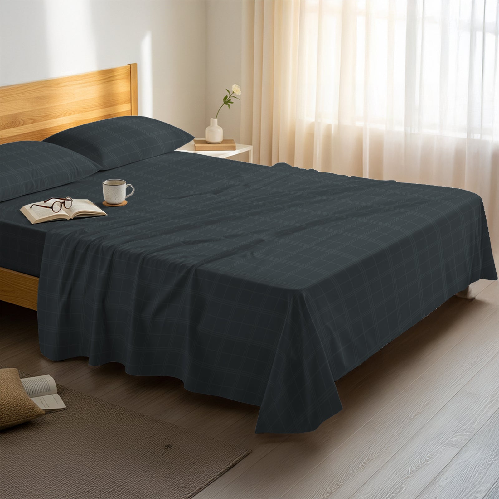 Premium 400 Thread Count 100% Cotton Flat Sheet