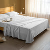 Deluxe 600 Thread Count 100% Cotton Flat Sheet - USA KING