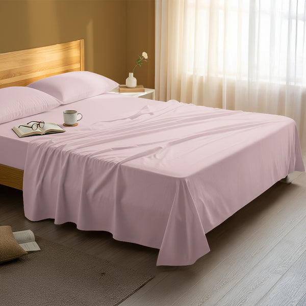 Deluxe 600 Thread Count 100% Cotton Flat Sheet - USA QUEEN