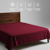 Deluxe 600 Thread Count 100% Cotton Flat Sheet - USA KING