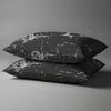 Pizuna Linens marble black 400 thread count 100 percent cotton pillowcases 2 piece housewife
