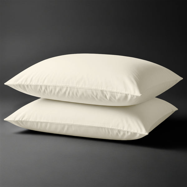 Deluxe 600 Thread Count 100% Cotton Pillowcases (2 PC)