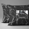 400 thread count marble black envelope closure pillowcases housewife style secure fit skin friendly cotton
