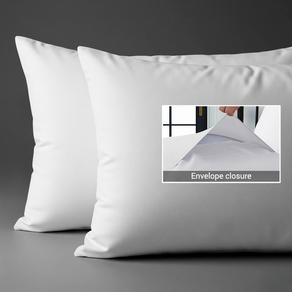 Percale 100% Cotton Pillowcases (2PC)