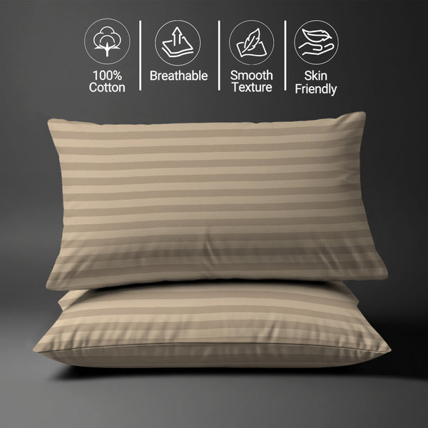 Premium 300 Thread Count 100% Cotton Pillowcases (2PC)