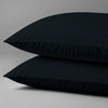 Pizuna Linens black royal 1000 thread count 100 percent cotton pillowcases 2 piece housewife