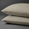 Pizuna Linens Simply Taupe royal 1000 thread count 100 percent cotton pillowcases 2 piece housewife