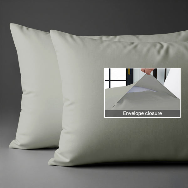 Luxury 800 Thread Count 100% Cotton Pillowcases (2 PC)