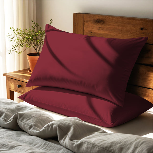Luxury 800 Thread Count 100% Cotton Pillowcases (2 PC)