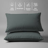 Luxury 800 Thread Count 100% Cotton Pillowcases (2 PC)