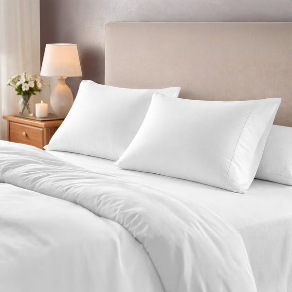 Luxury 800 Thread Count 100% Cotton Pillowcases (2 PC) - USA KING