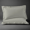 Pizuna Linens silver 600 thread count 100 percent cotton pillowcases 2 piece oxford king
