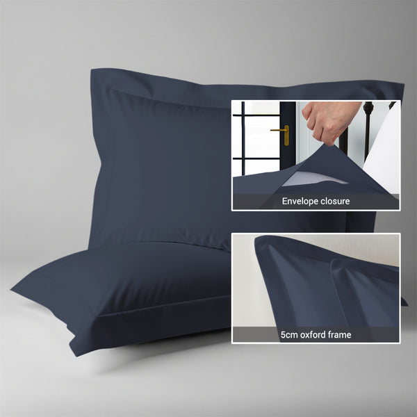 Percale 100% Cotton Pillowcases (2PC)